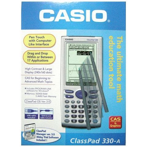 ClassPad 330, Graphing calculator, Argento, AAA (LR03) , 84 x 189,5 x 31 mm - Foto 1